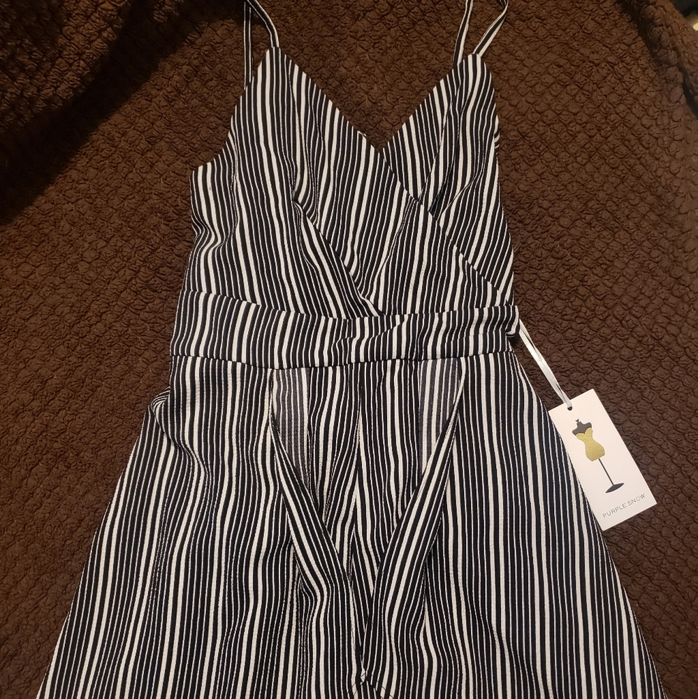 Purple Snow branded Romper